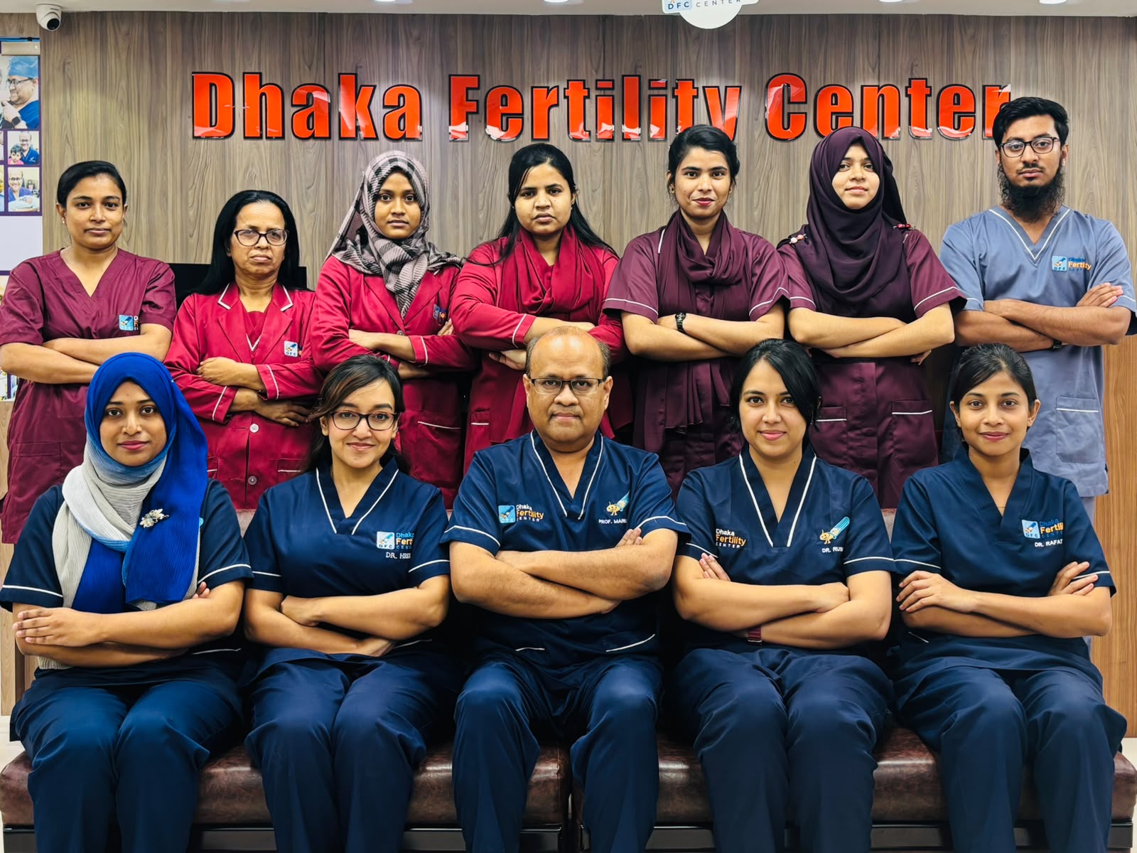 Dhaka fertilitty center teams